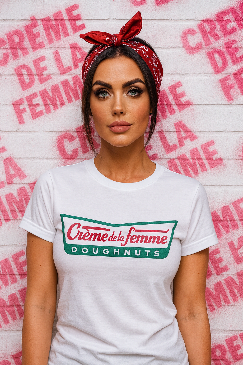 Ladies doughnut tshirt